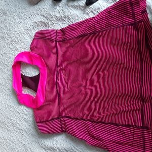 Hot pink Lululemon tank